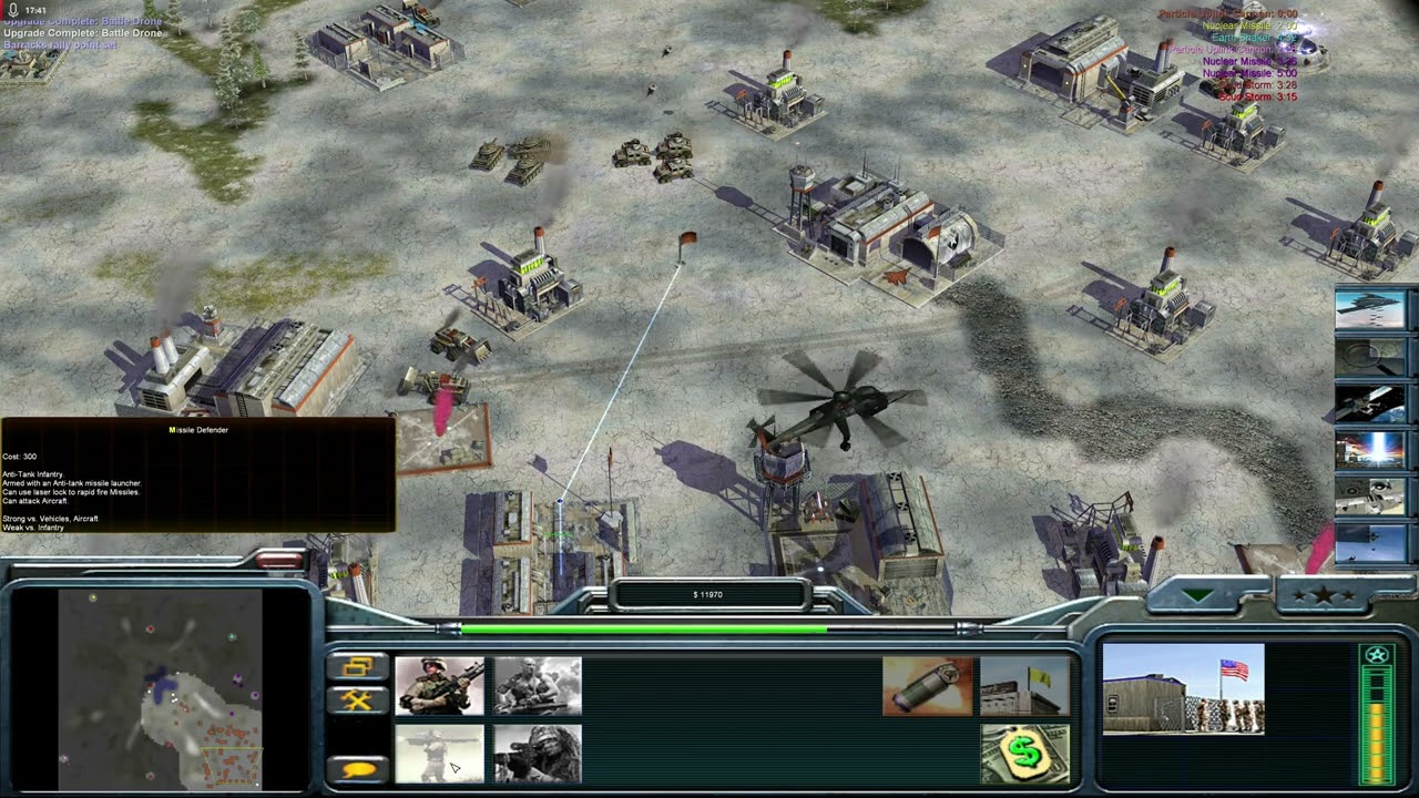 [4K] C&C Shockwave | [ZH] Whiteout (Final Battle)