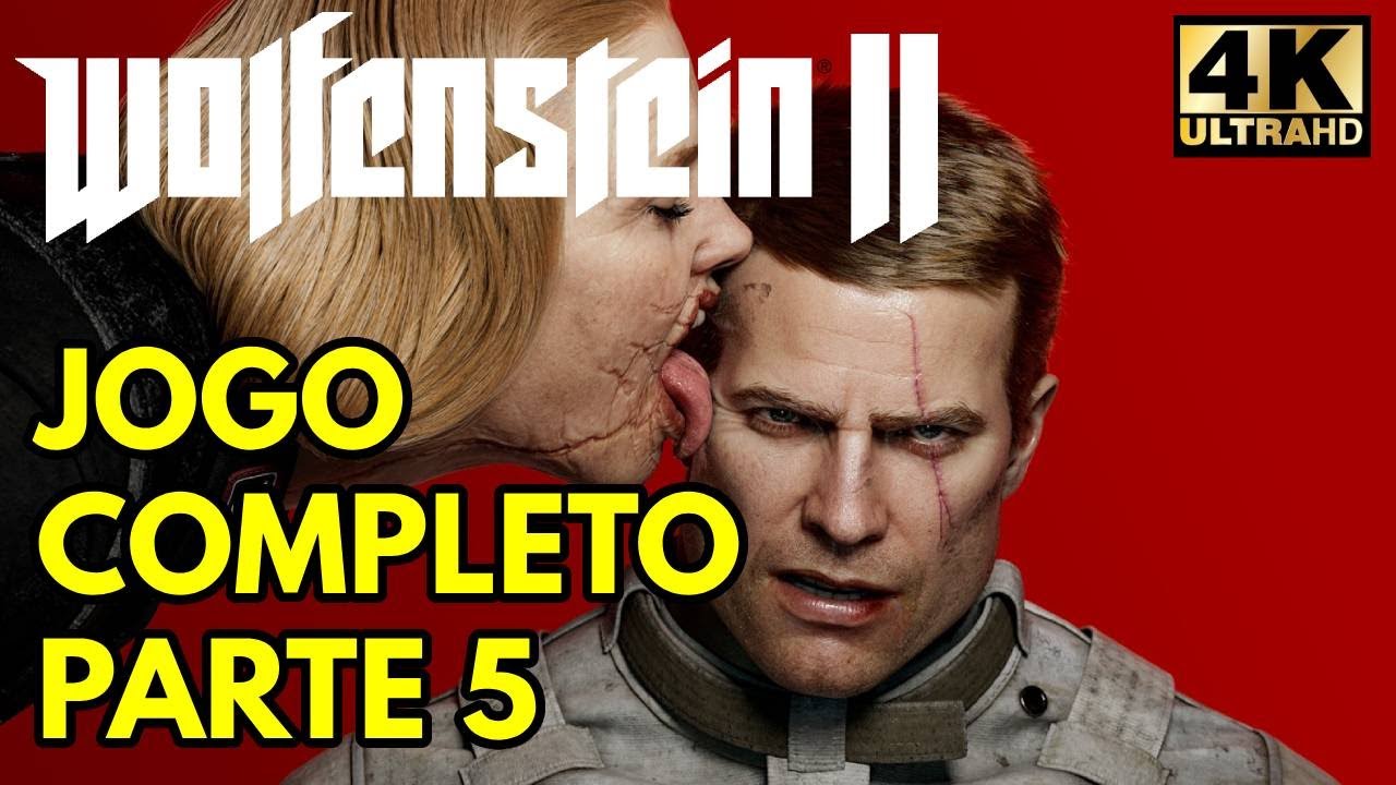 Wolfenstein II: The New Colossus em Português - História Completa - Parte 5 (4k 60fps)
