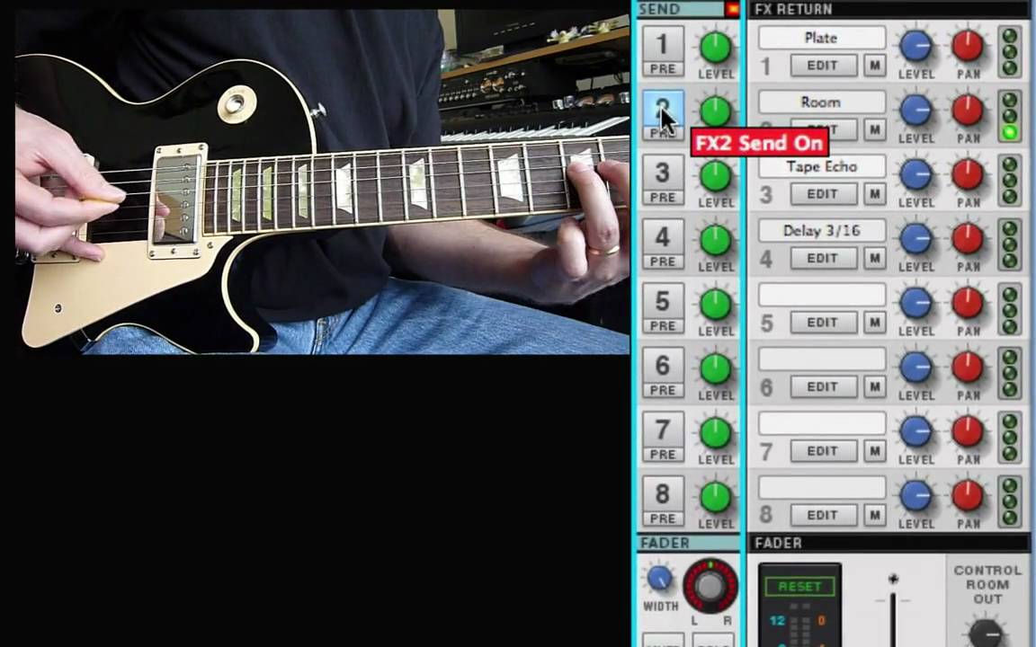 Ring Modulator Guitar | Propellerhead Record + Reason