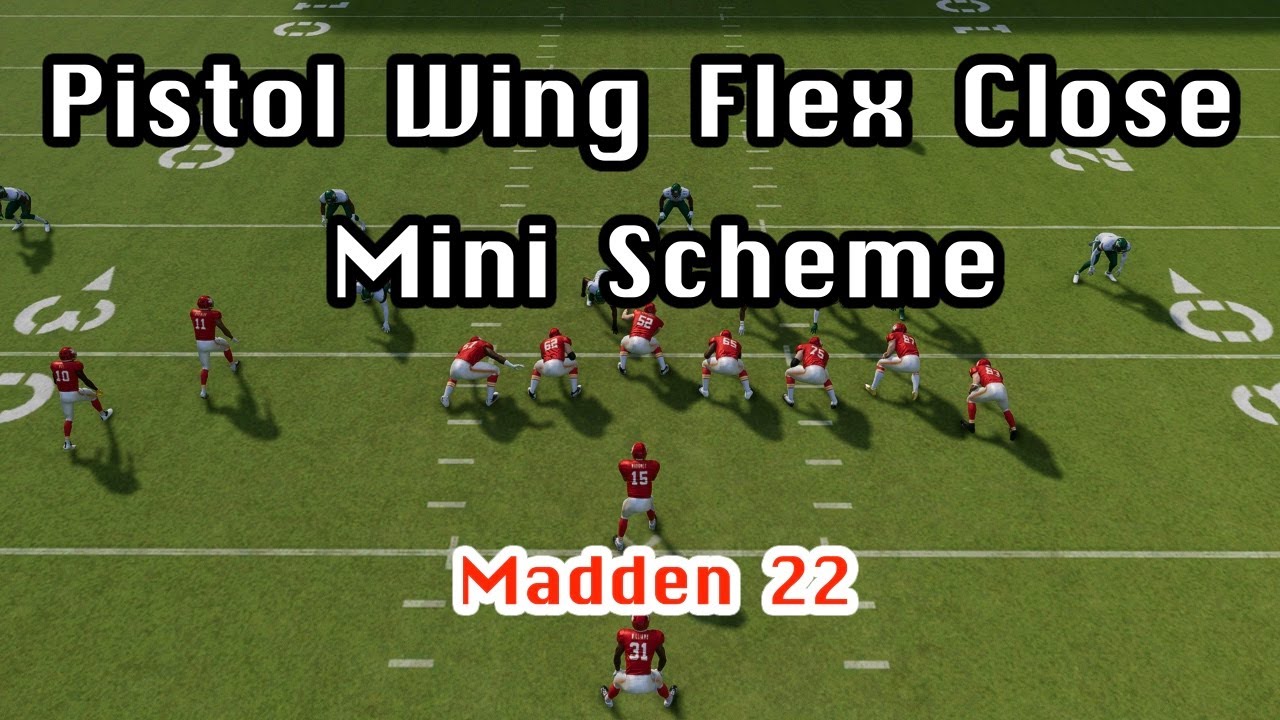 *SHORT + DEEP PASSES* Pistol Wing Flex Close Mini Scheme | Madden 22 Tips & Tricks