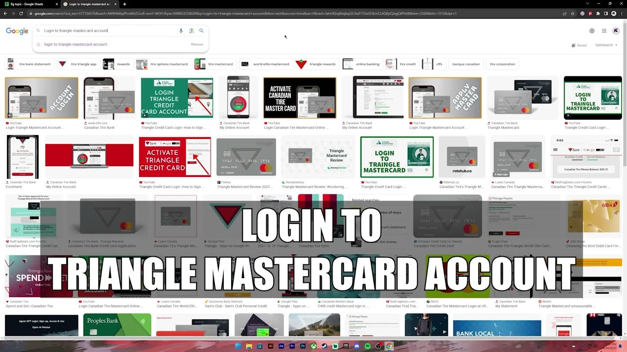 How To Login To Triangle Mastercard Account (2023) | Triangle Mastercard Sign In (Full Tutorial)