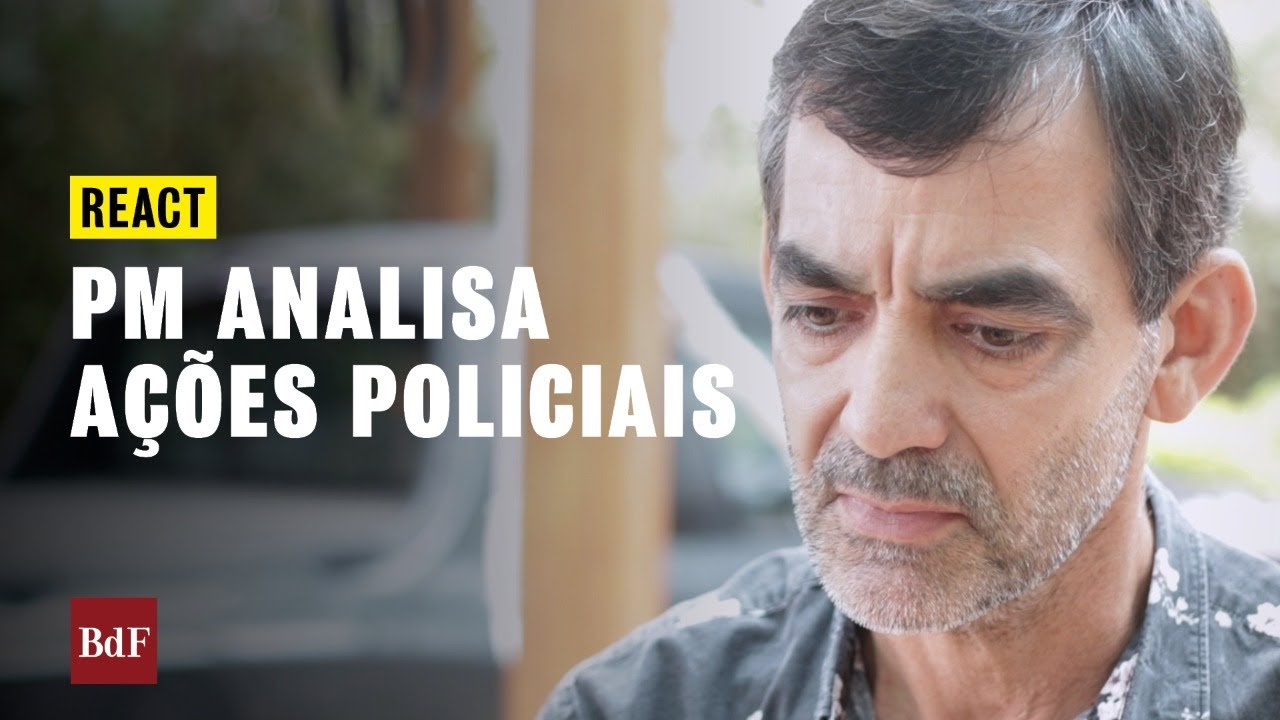 Tenente-coronel da PM reage ao assistir v&iacute;deos de abusos policiais