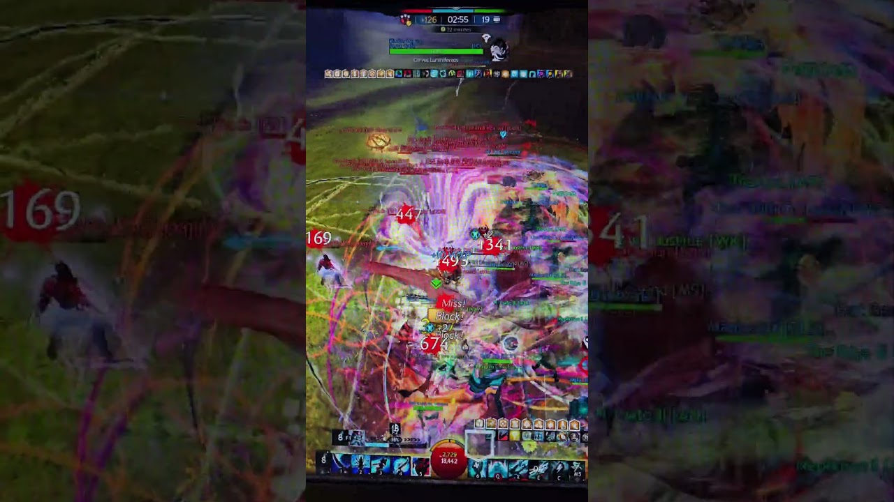 WvW Vindicator - Huge zerg damage #gw2 #wvw #vindicator