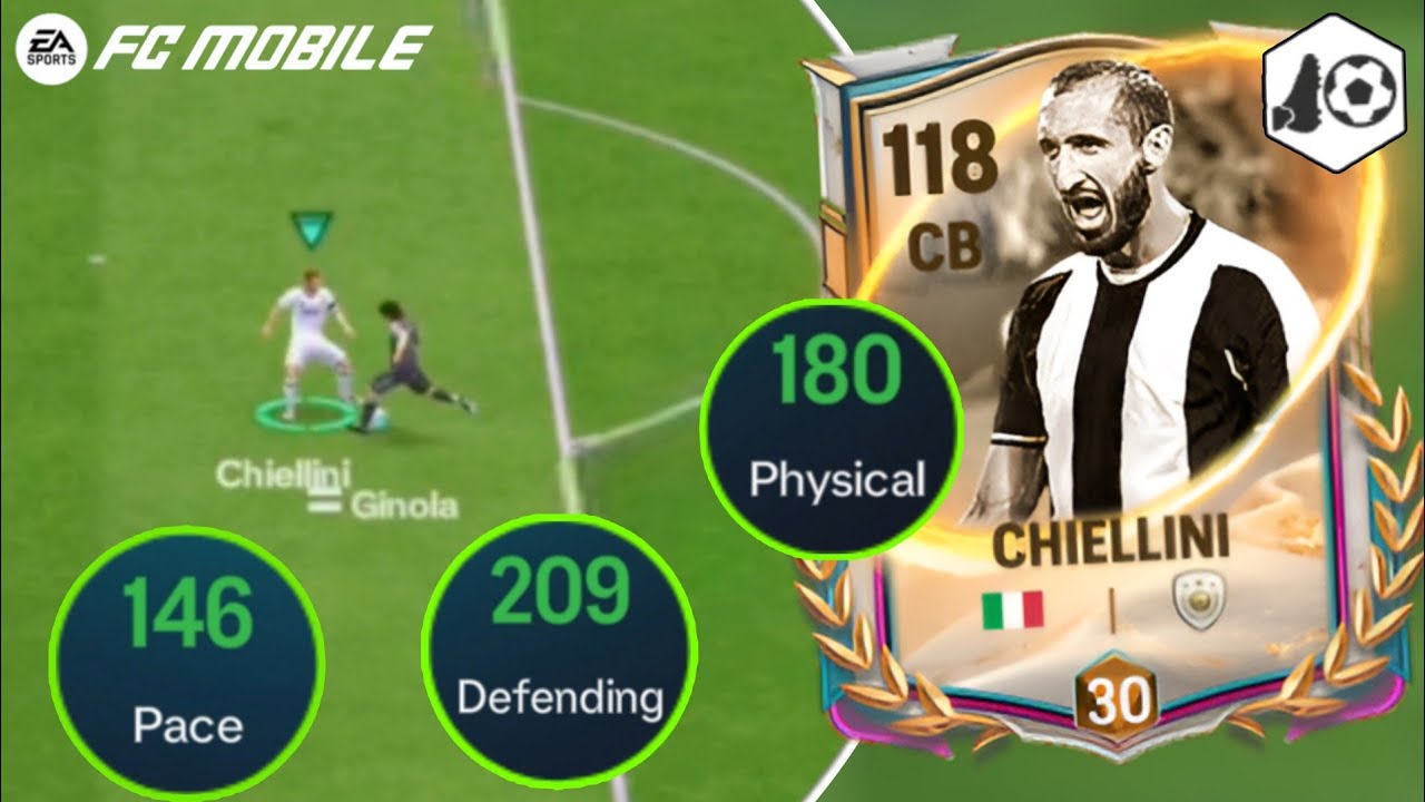Обзор мобильного CB FC 113 Chiellini — лучший ли он прикрывающий CB в игре?