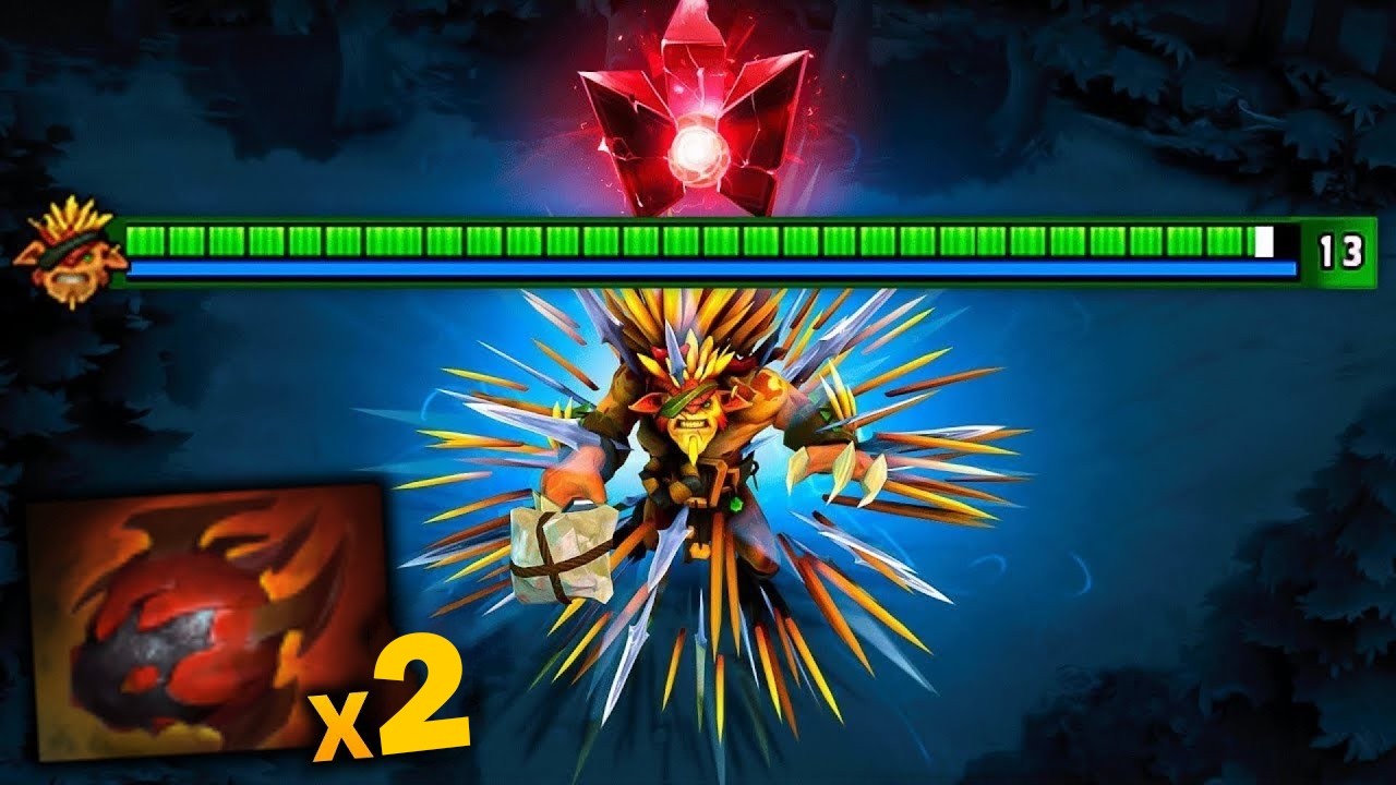 Insane Raid Boss Bristleback x2 Heart 30Kills Dota 2