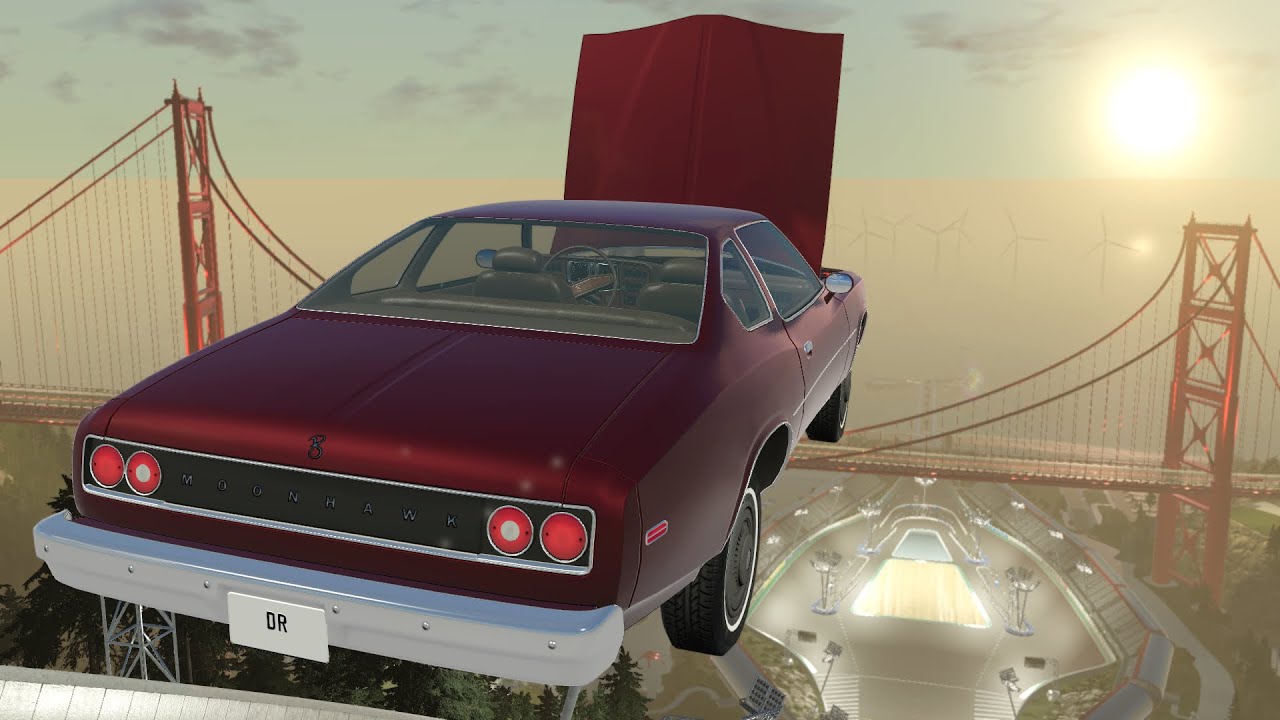 Car Jump Arena 2 Full Gameplay and Crash Test - BeamNG Drive Maps