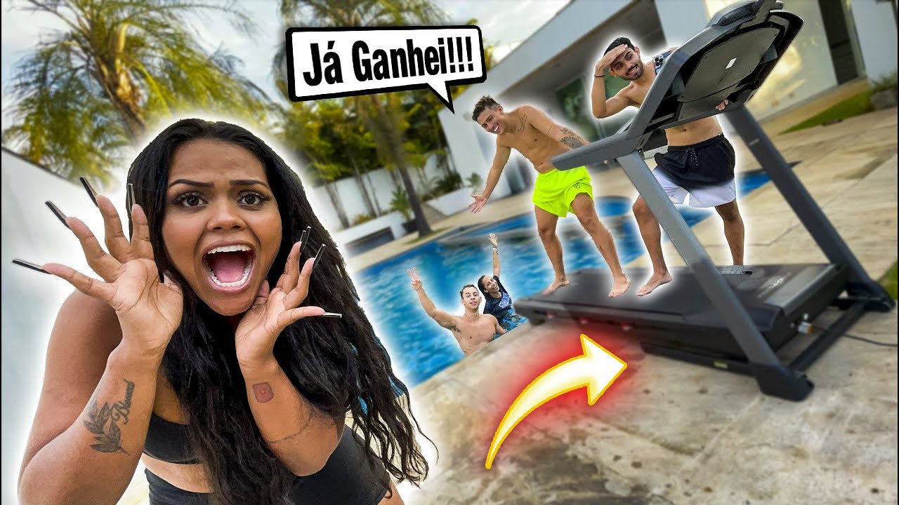 O ÚLTIMO A SAIR DA ESTEIRA GANHA!!!