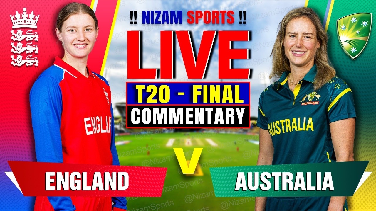 🔴Live: England vs Australia | Final | Live Cricket Score & Commentary