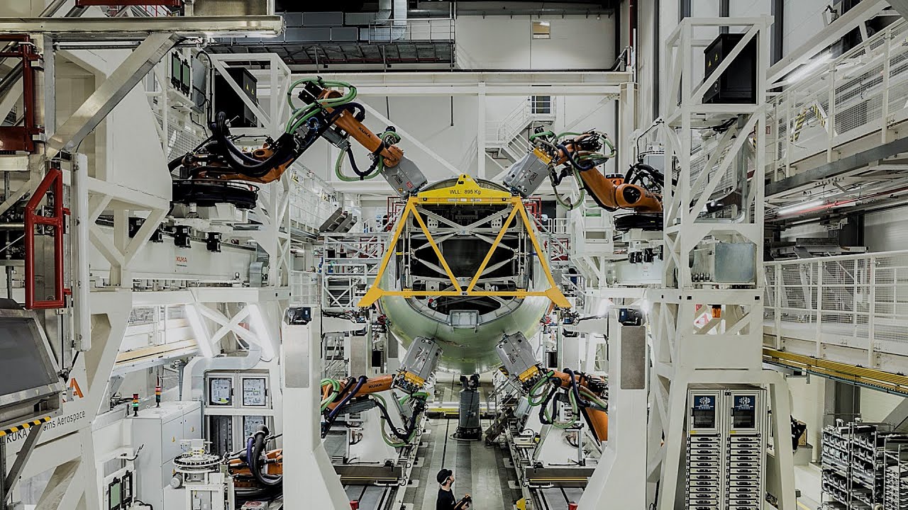 How does Airbus build airplanes? ✪ Factory Tour