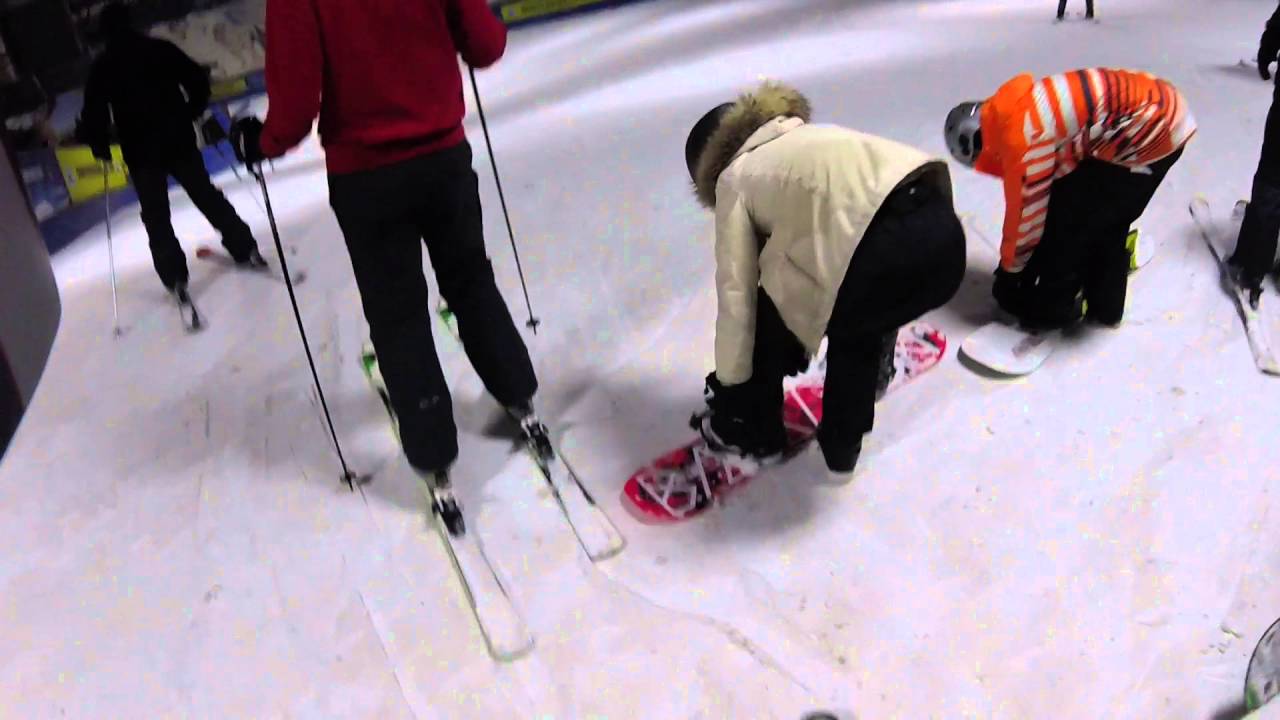 Skiing at the SnowDome - Tamworth UK