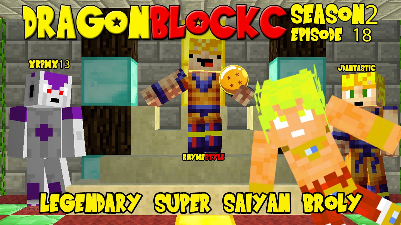 Dragon Block C 1.6.4 Season 2: Legendary Super Saiyan Broly (Dragon Ball Z Minecraft Ep 18)