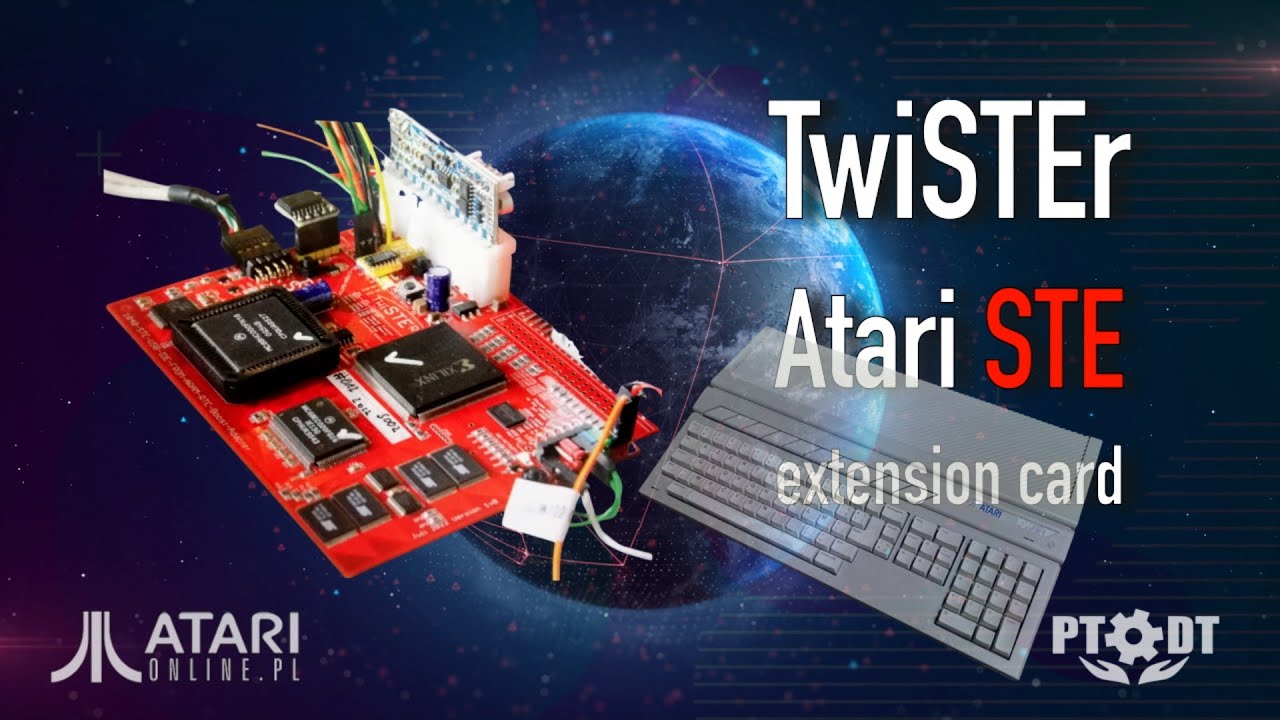 New extension card for Atari STE - TwiSTEr