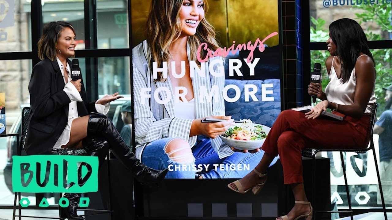 Chrissy Teigen Talks About Her Latest Book, 'Cravings: Hungry for More'