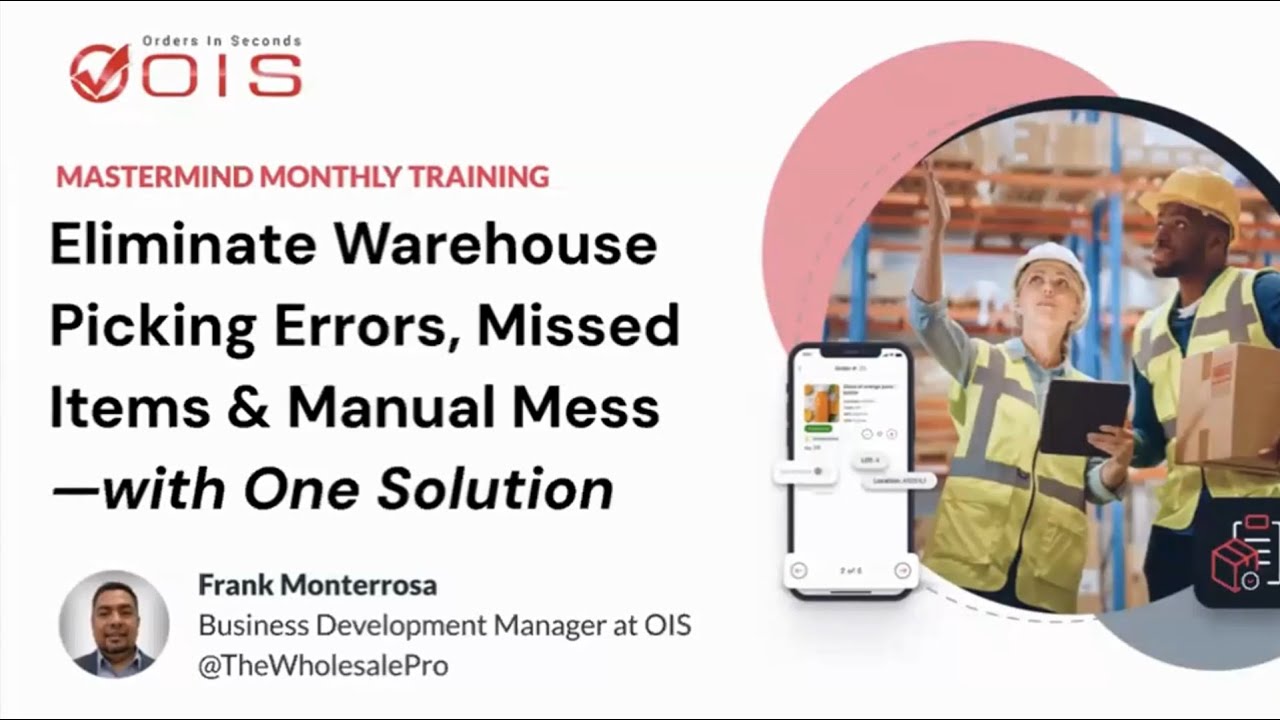 Eliminate Warehouse Picking Errors, Missed Items & Manual Mess—with One Solution