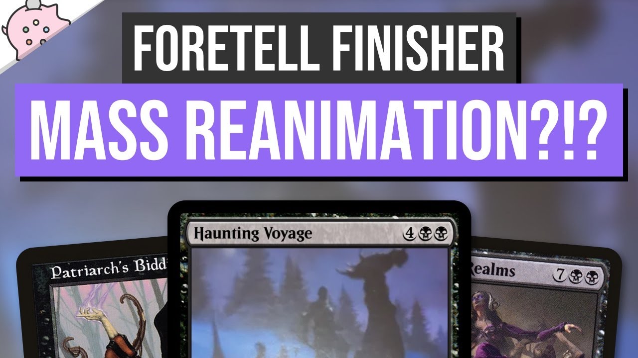 Mass Reanimation Foretell Finisher?!? | Haunting Voyage | Kaldheim Spoiler | EDH | MTG | Commander