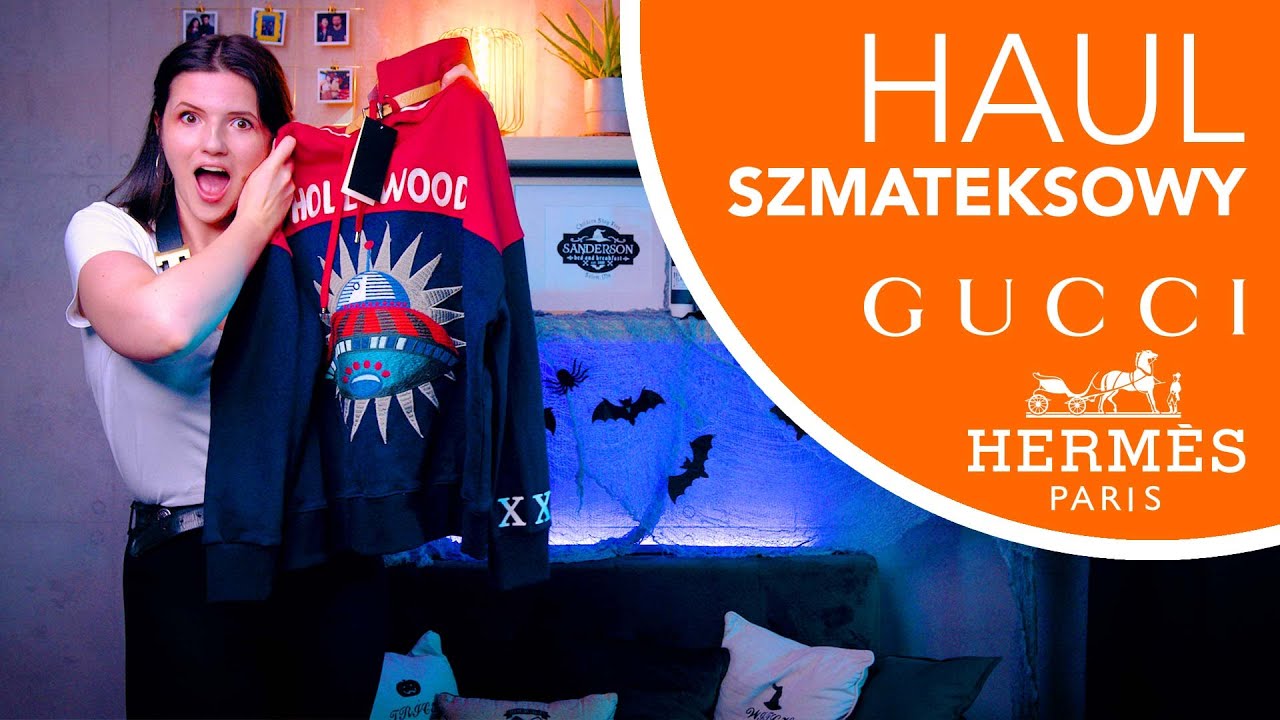 Znalazłam bluzę GUCCI wartą 6 tysięcy złotych w szmateksie! | HAUL SZMATEKSOWY/ LUMPEKSOWY