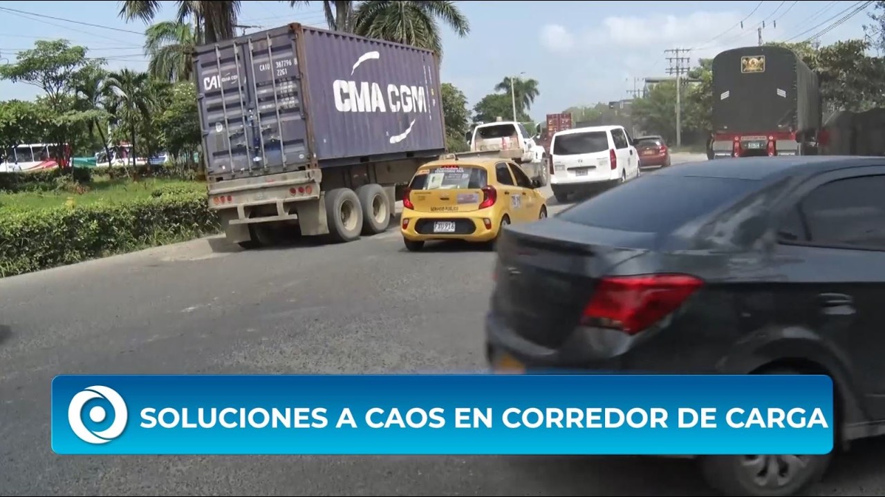 Acuerdan medidas para mejorar movilidad en el corredor de carga de Cartagena