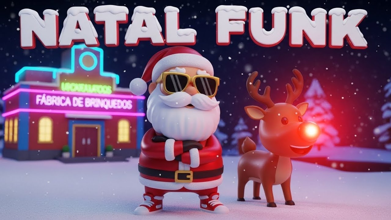 🎅 O Funk do Papai Noel (Passinho do Ho-Ho-Ho) | Música de Natal para Dançar!
