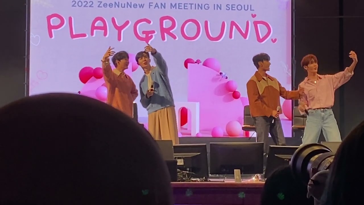 ZeeNuNew fan meeting with special guests NetJames