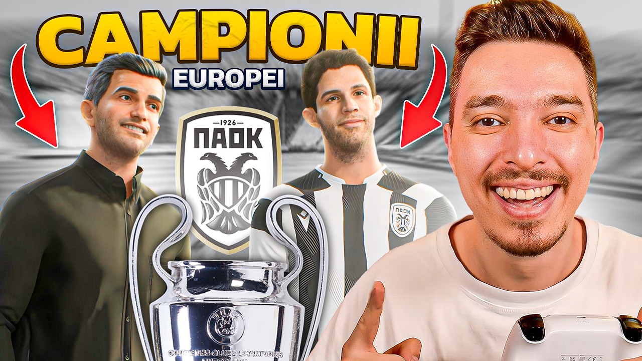 RAZVAN LUCESCU FACE MINUNI IN TRANSFER 1 JUCATOR PE SEZON LA PAOK PANA CASTIG UCL! EA FC 26