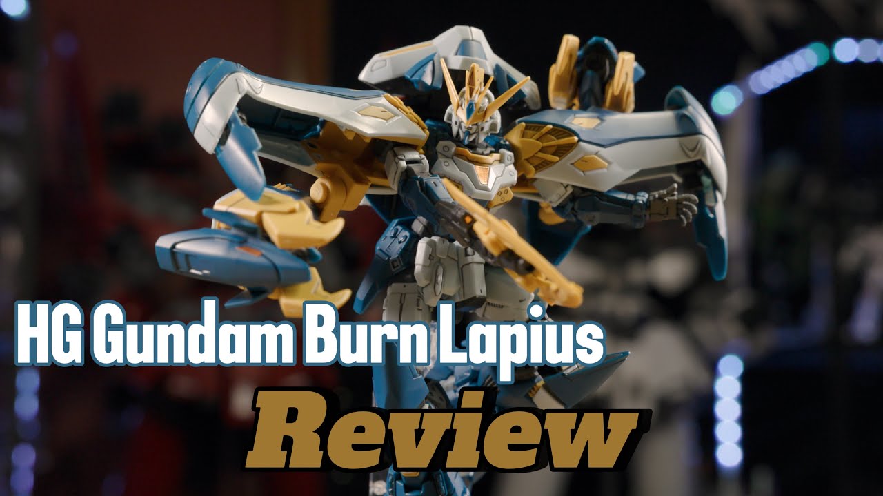 HG Gundam Burn Lapius - Review - [4K]