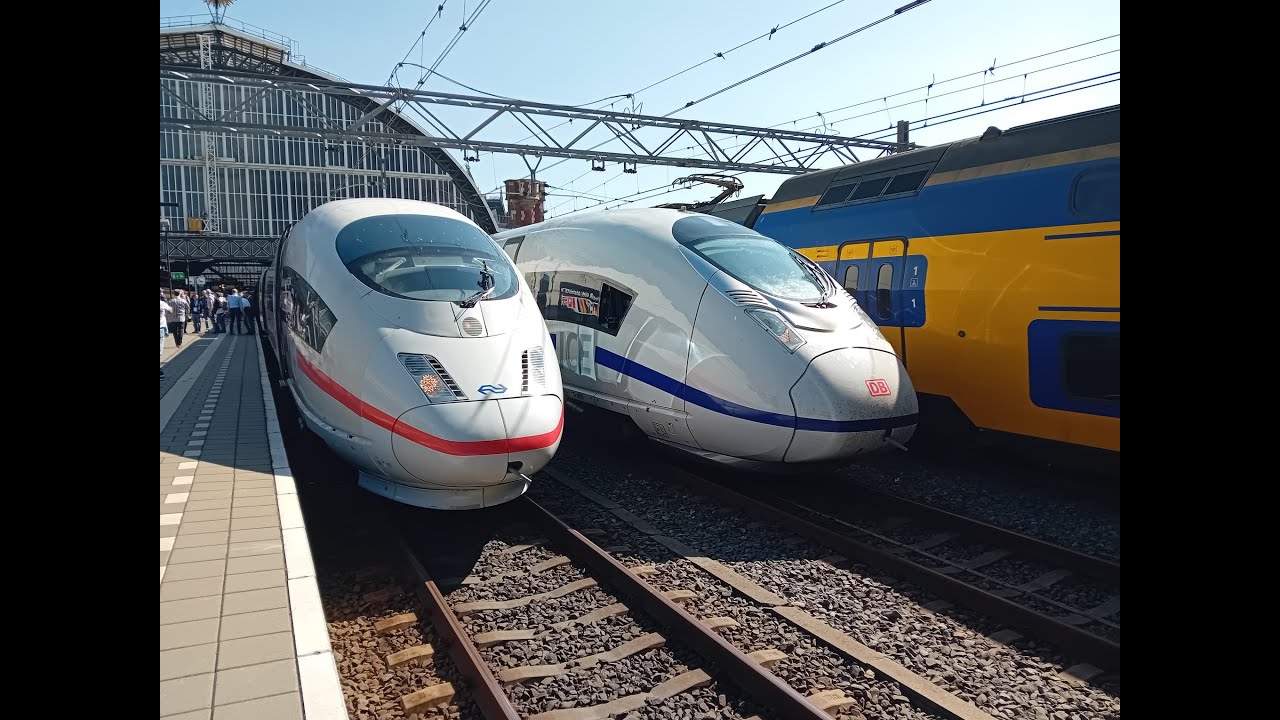 ICE 3M (4601 + 4651) afscheidsrit video (tyfoons & de Europa ICE 3 NEO)
