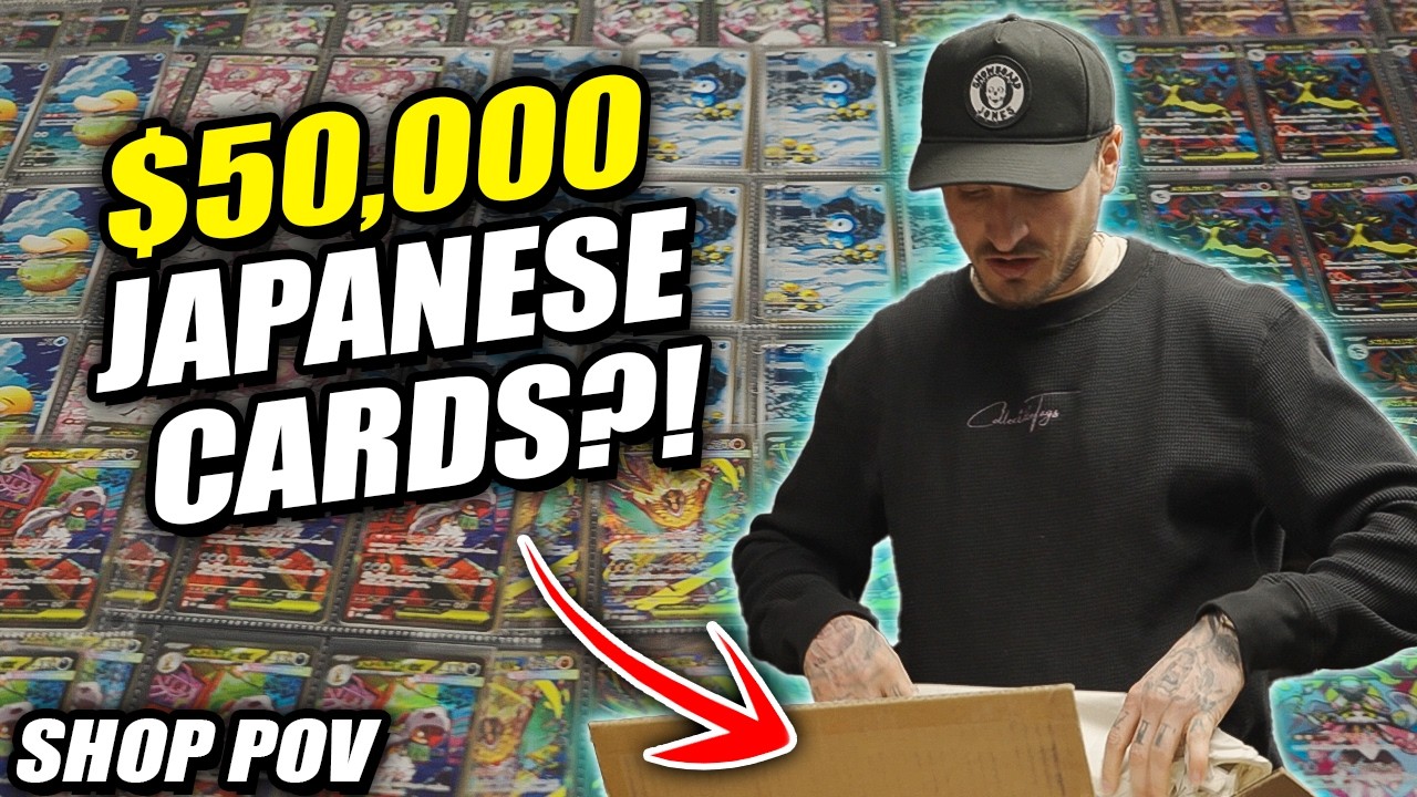 Как выглядят японские карточки Pokemon на сумму 50 000 долларов!
