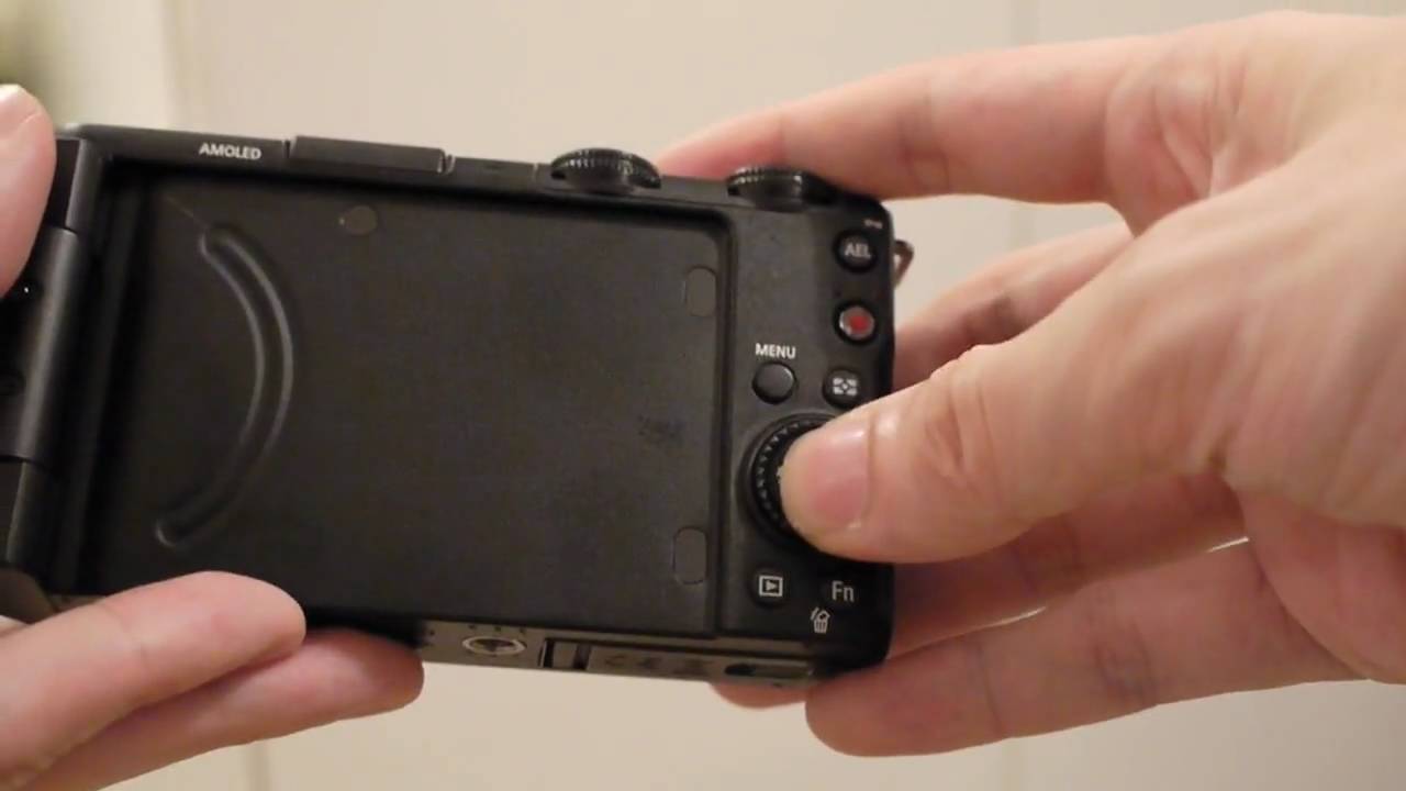 Samsung EX1 control interface demo by unwire.hk