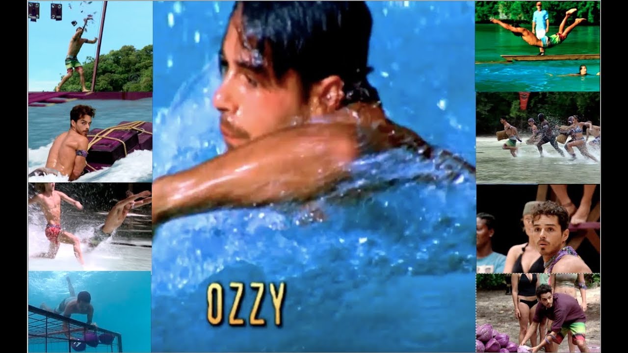 Best of Ozzy Lusth, Challenge Highlight Reel, Survivor: Micronesia - Fans vs. Favorites