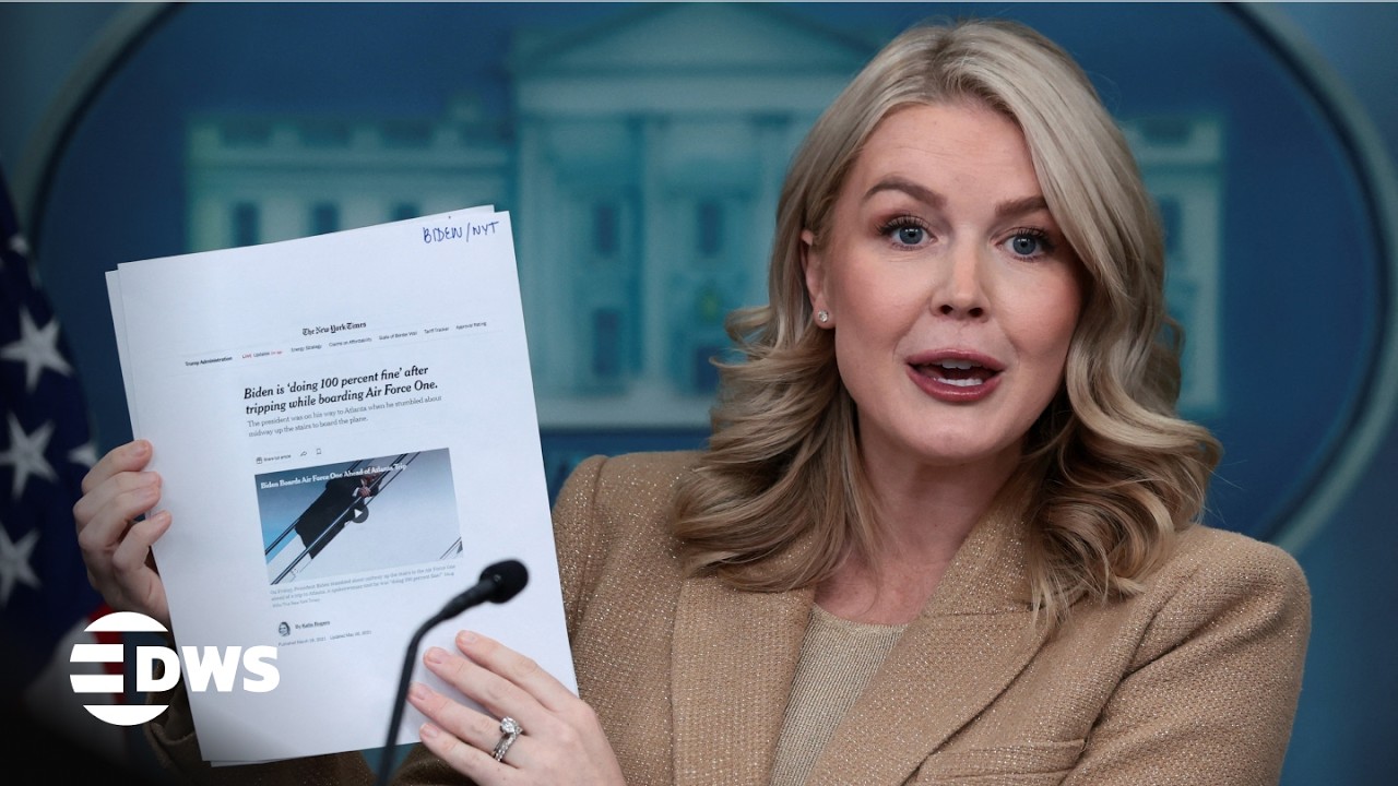 WATCH: Karoline Leavitt Responds to Journalists on Fake News and Media Accountability | AC14