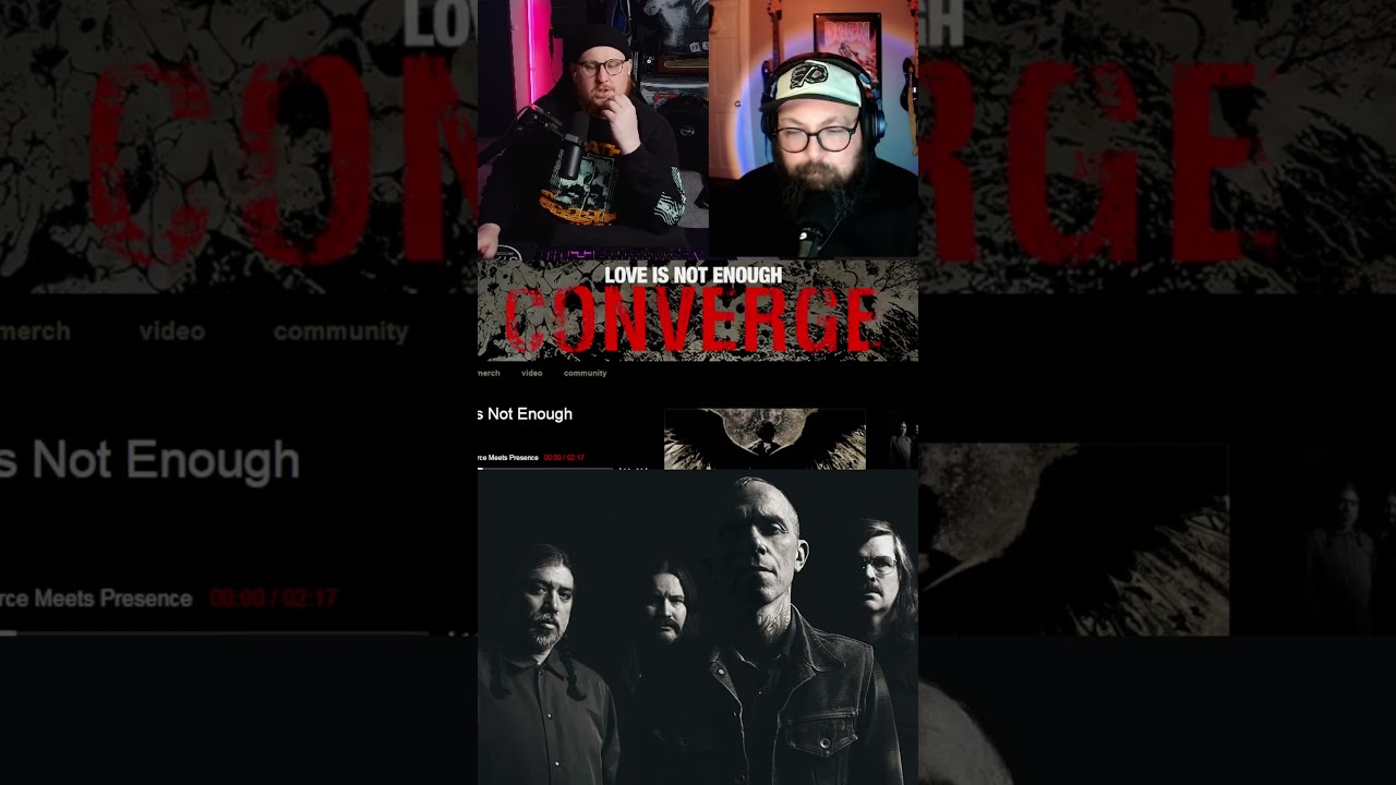 Converge по-прежнему пишет крутые риффы спустя более 30 лет #shorts