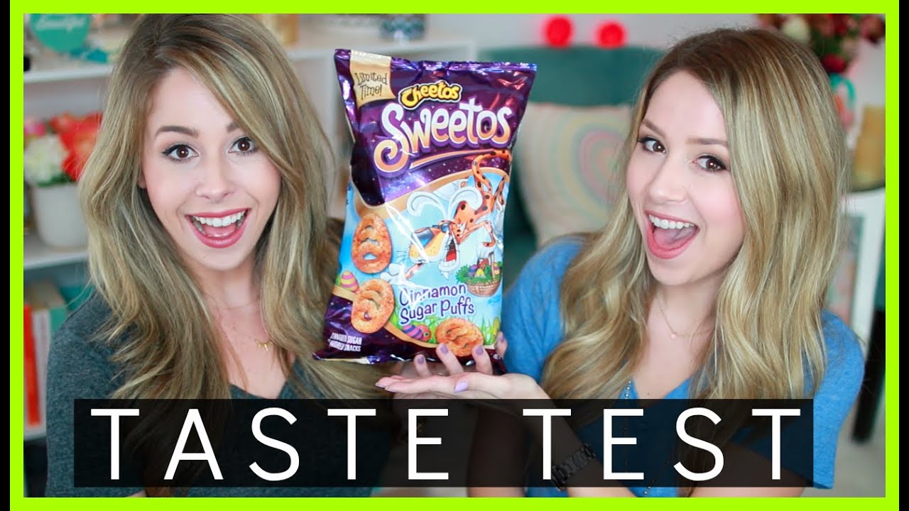 TASTE TEST | Cheetos SWEETOS