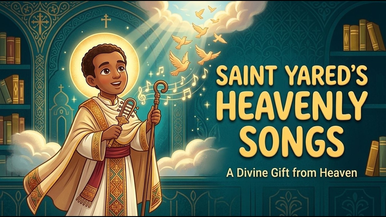 Saint Yared’s Heavenly Songs 🎵😇 | A Divine Gift from Heaven ✨ #tiggyskingdom #animated #viral