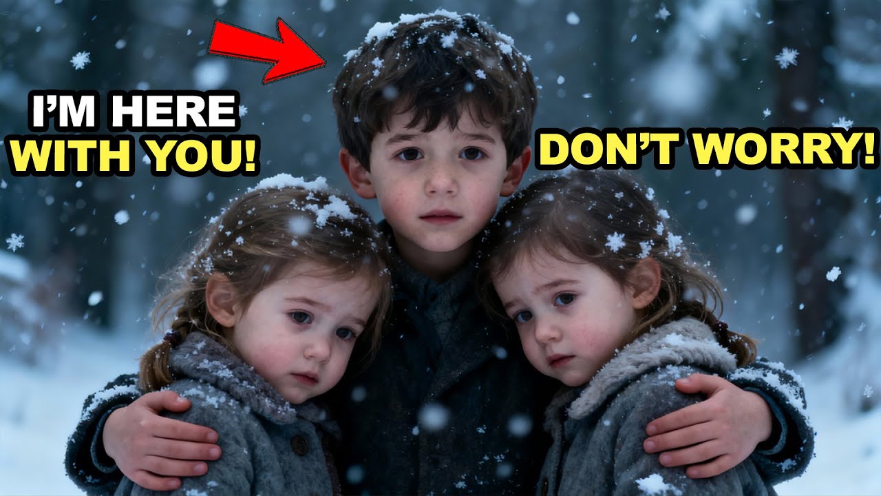 A POOR BOY HELPS TWIN GIRLS IN A STORM — A BILLIONAIRE OPENS HIS SUV AND FREEZES