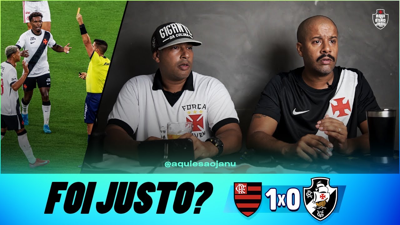 CONTRA ATÉ ARBRITAGEM | FLAMENGO 1 X 0 VASCO | REACT | CARIOCA 2026