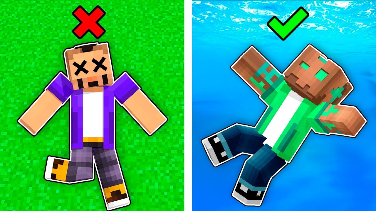 Minecraft, Pero No Puedo RESPIRAR AIRE en Minecraft!