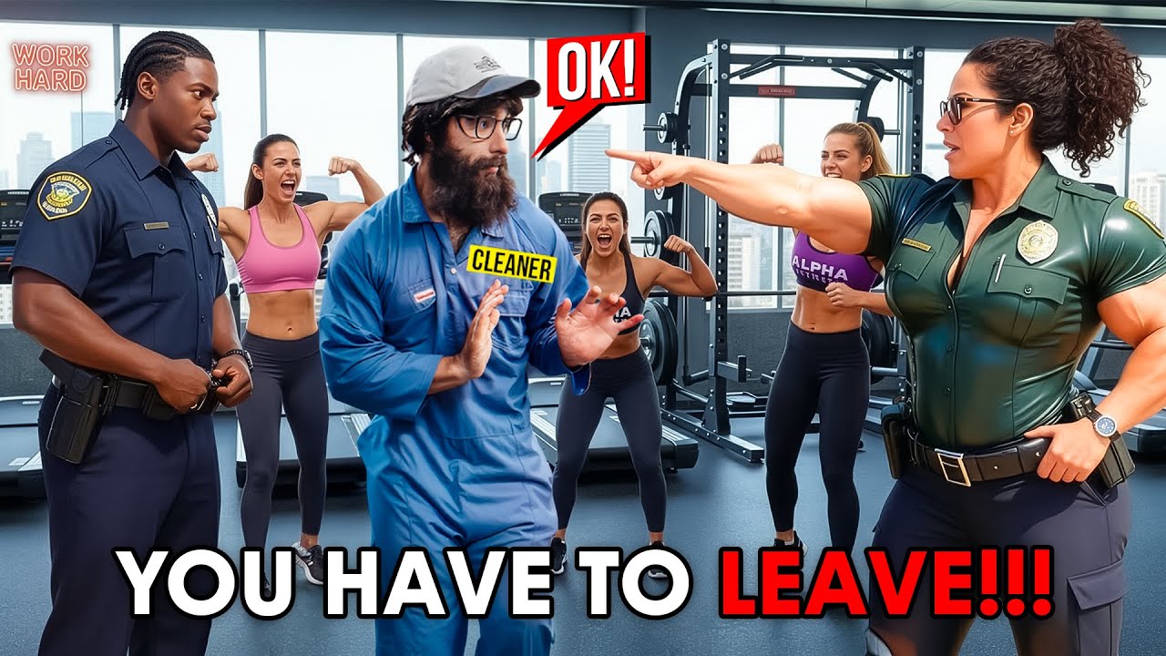 ELITE Muscle King ANATOLY Lifts 50KG Mop in the Gym… Everyone Was Shocked! 😱💪🧹