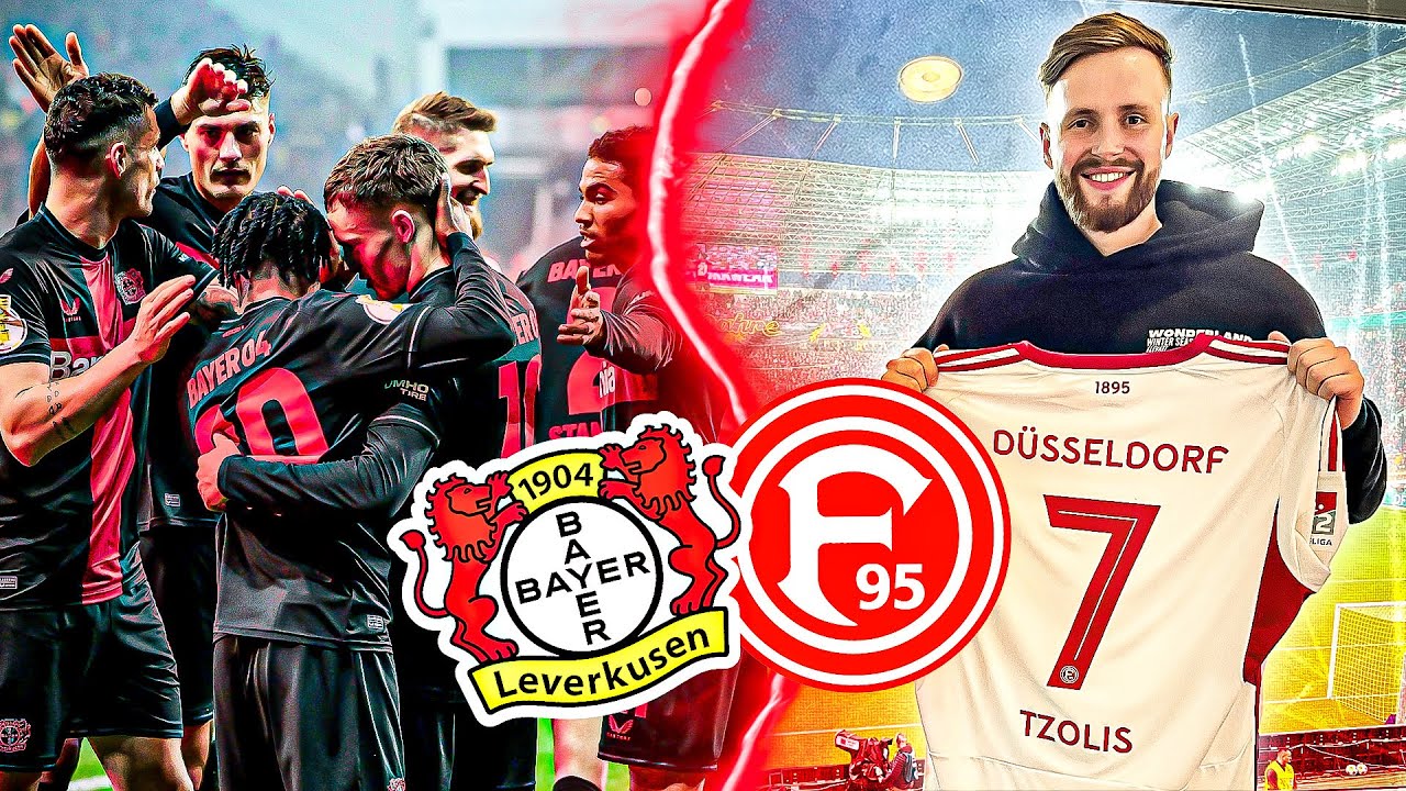 DER TRAUM VOM POKAL IST GEPLATZT ❌🫠 | Bayer Leverkusen vs. Fortuna Düsseldorf Stadionvlog 🏟️