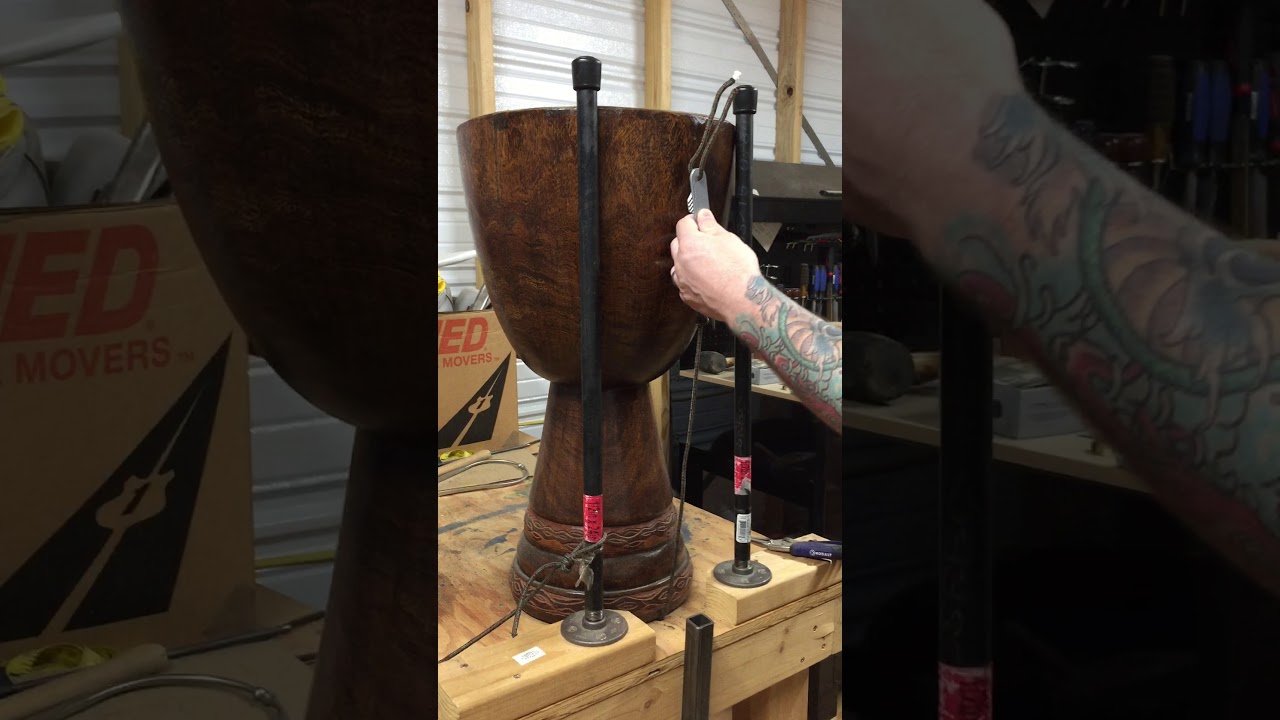 My djembe Repair/Tuning Table