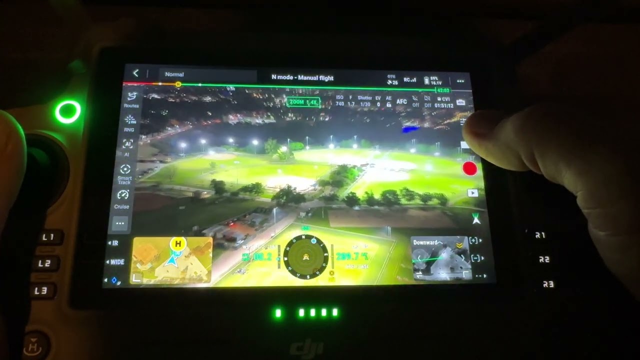 Night Flying the Autel Alpha and the DJI Matrice 4T - Subject Tracking, Thermal and Zoom