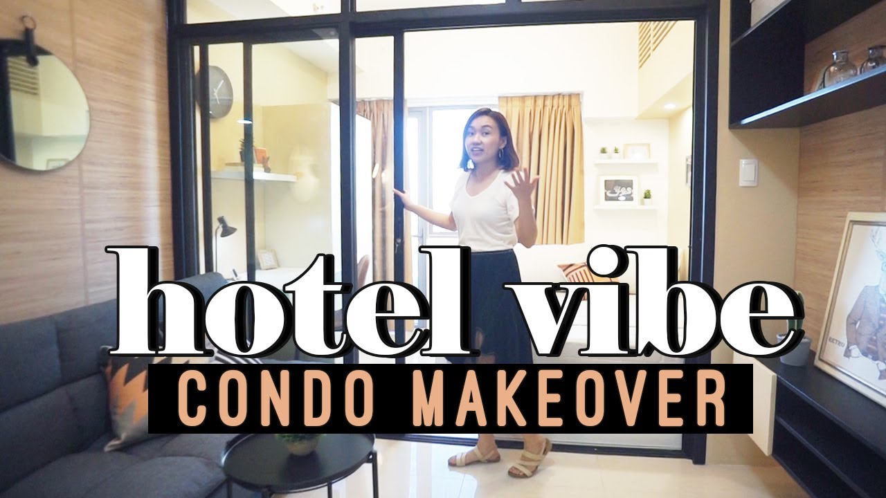 Modern Hotel Condo Makeover // One bedroom unit SMDC // by Elle Uy (w/ ENGLISH SUBS)