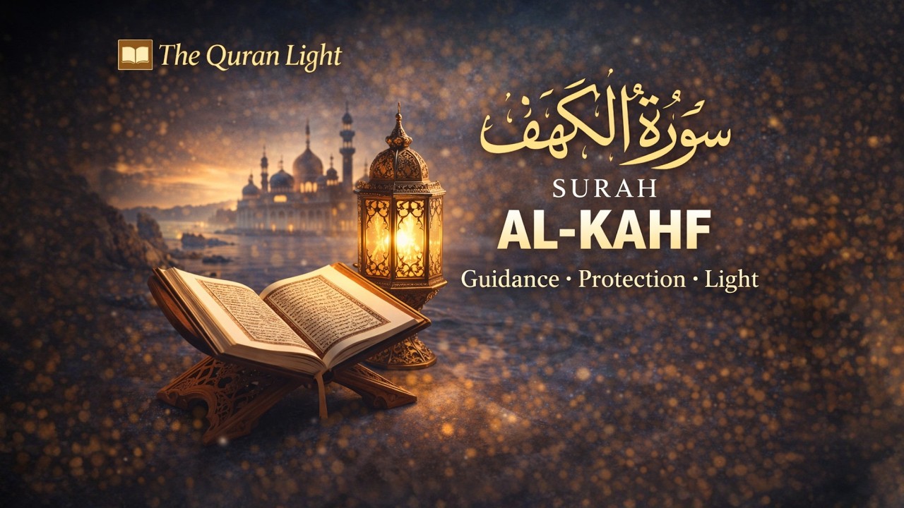 Surah Al-Kahf | Surah Kahf English Translation | Heart Touching Quran Recitation | The Quran Light