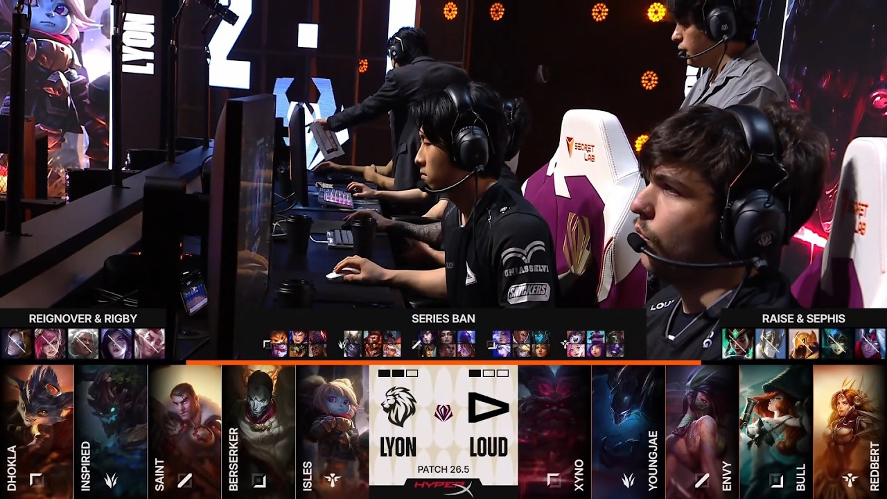 【2026全球先鋒賽】B組 LYON vs LOUD #4
