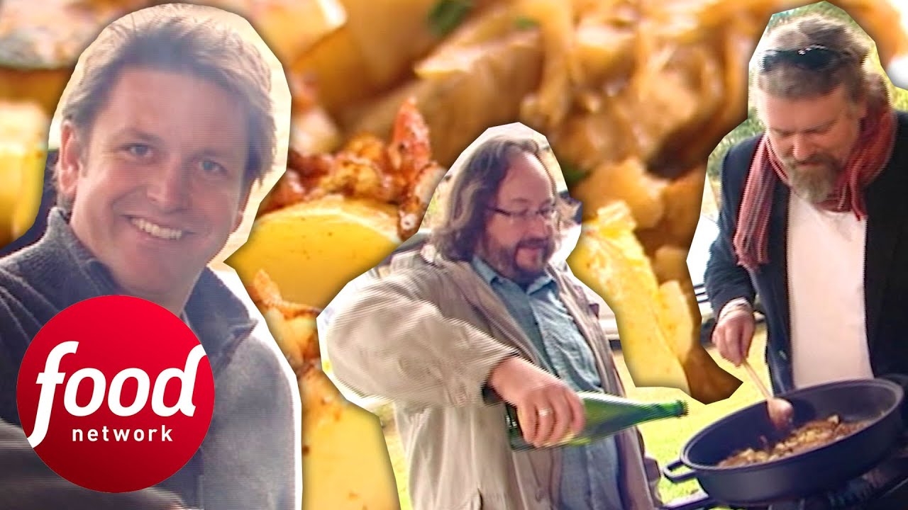 James And The Hairy Bikers Cook Pork With Cider In Brittany | James Martin's French Road Trip