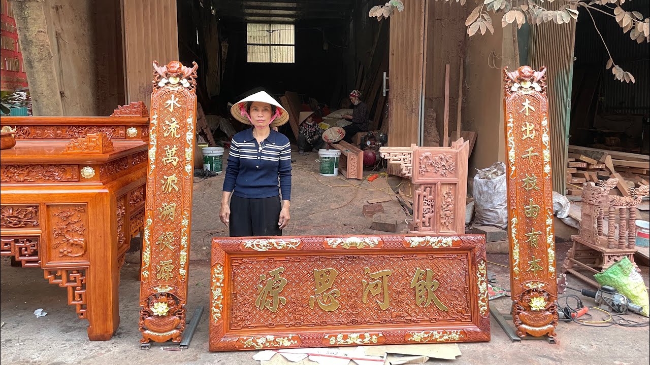 Đồ Gỗ Thành Khuyên - Làng nghề La Xuyên đang phát trực tiếp!
