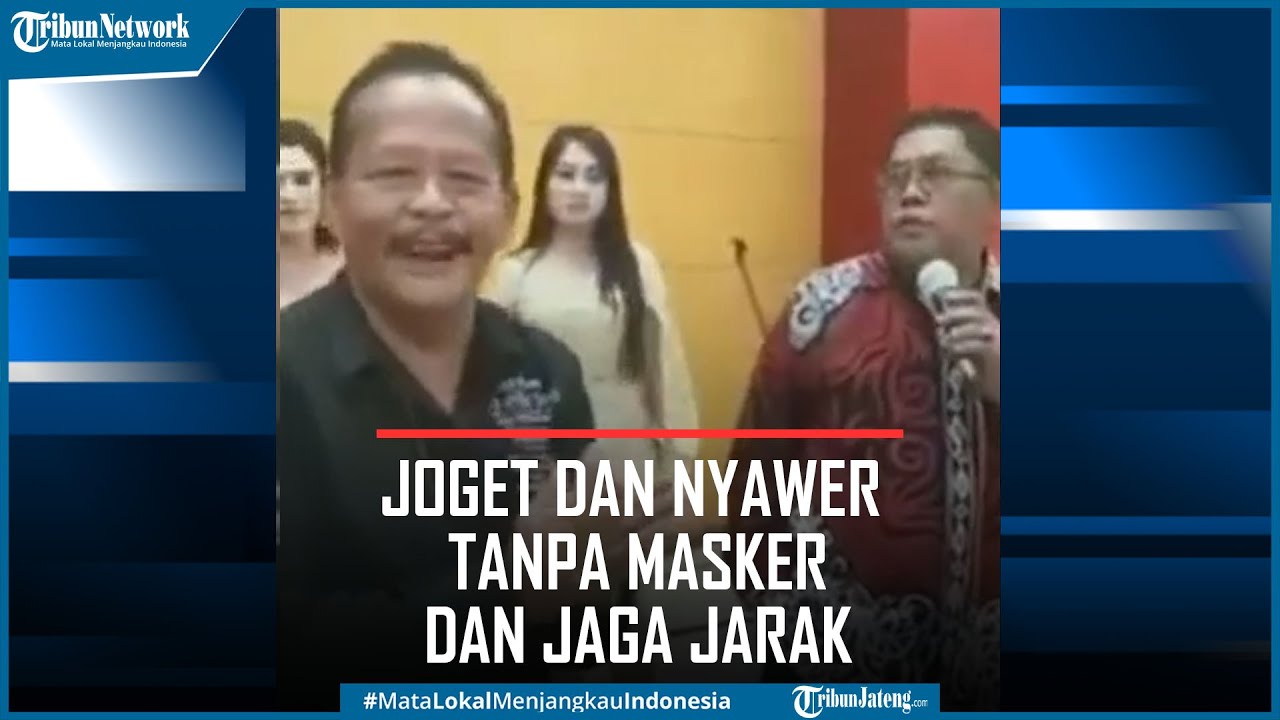 Viral Wali Kota Blitar Berjoget dan Nyawer Tanpa Masker dan Jaga Jarak