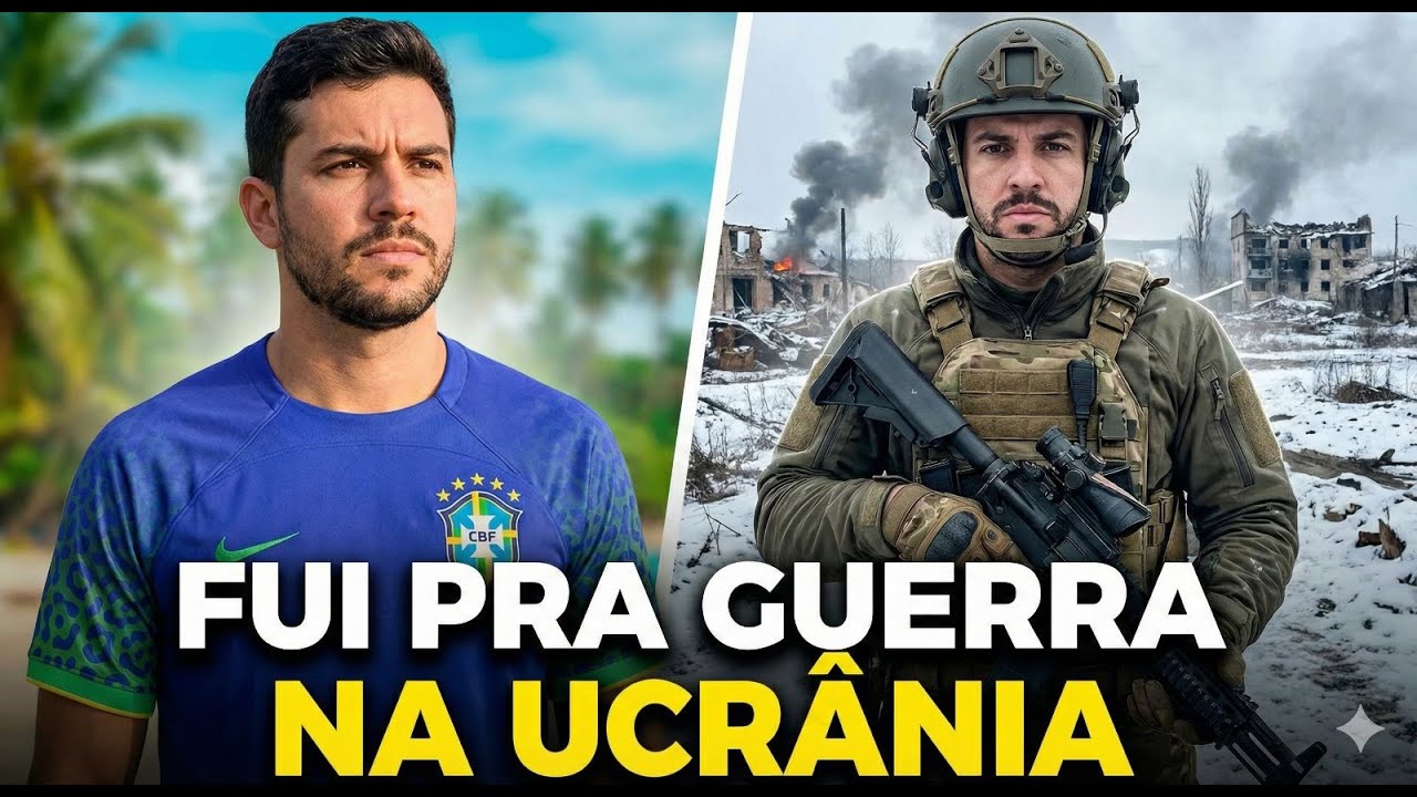 BRASILEIRO NA UCRÂNIA: "NÃO É COMO NOS FILMES, É MOER CARNE"