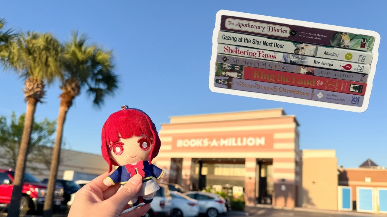 my first bookstore vlog & haul (visit a books-a-million with me)!