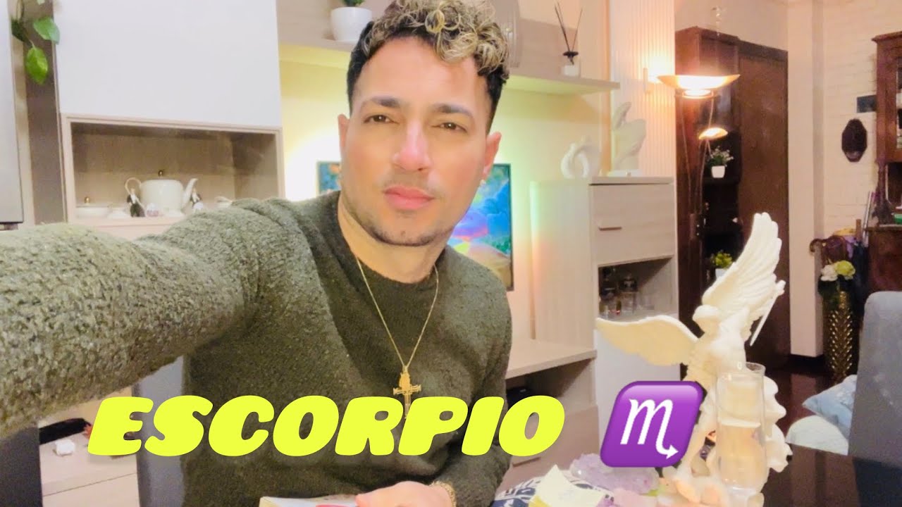 ESCORPIO ♏️ ENCUENTRAS A ALGUIEN QUE TE DAR&Aacute; PAZ Y AMOR 🙏❤️OJO 😱TIENE MIEDO QUE SEPAS ESTO 🫣