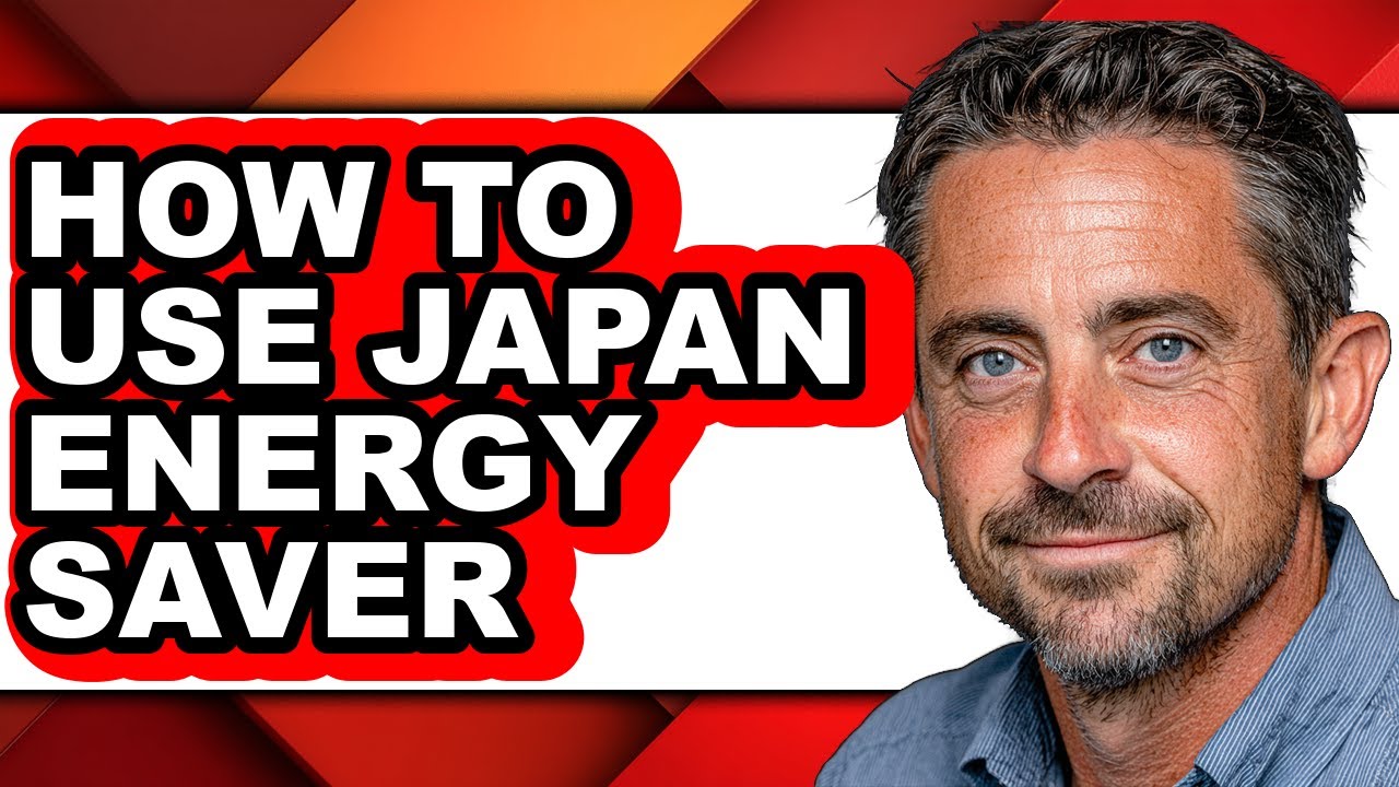 How to Use Japan Energy Saver (updated)